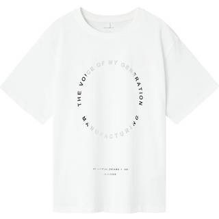 NAME IT T-Shirt Rort Bright White