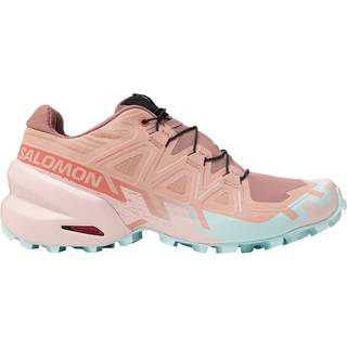 Salomon Women's Speedcross 6 Mahogany Rose/Hushed Violet/Iced Aq, 41 1/3