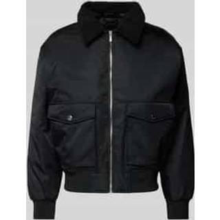 KARL LAGERFELD Herren Jacke schwarz unifarben