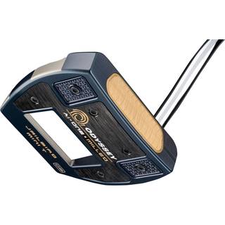 Odyssey Ai-One Milled Jailbird Mini T DB Double Bend Neck Putter - Blå/Chrome - Højre - Str. 34" - Odyssey Ai-ONE Milled (2023) Midsize Hvid/Blå