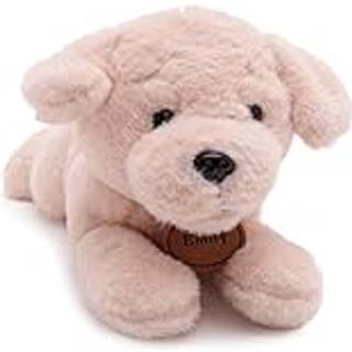 Toyland 25cm (10 """") Mjuk leksak - Lying Down Plush Dog - Lämplig från födseln (Emily Golden Labrador)