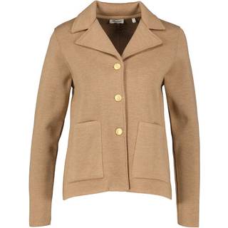 Stenströms Dea Lys beige cardigan i merinould | Dame |Strik & Trøjer | Størrelse: L | Lys beige | Solid | Lange Ærmer