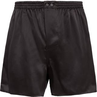 Zimmerli Herren Boxershort grau Seide unifarben