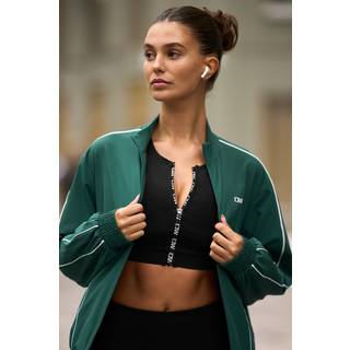 Contrast Sports Bra Black