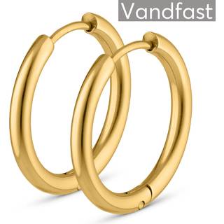 ANNEBRAUNER Creole Every Day 16mm Øreringe 18K Guldbelagt