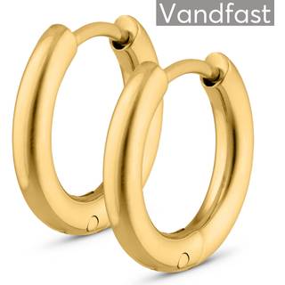 ANNEBRAUNER Creole Every Day 10mm Øreringe 18K Guldbelagt