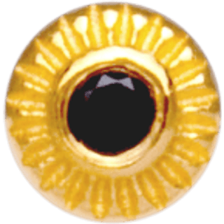 IX Cent Black Earring