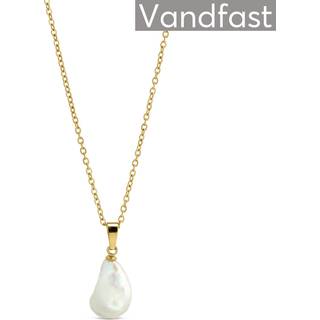 ANNEBRAUNER Freshwater Halskæde 18K Guldbelagt