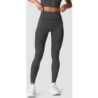 Contrast Tights Wmn Dark Grey