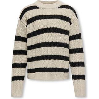 KIDS ONLY Strikpullover med striber til piger
