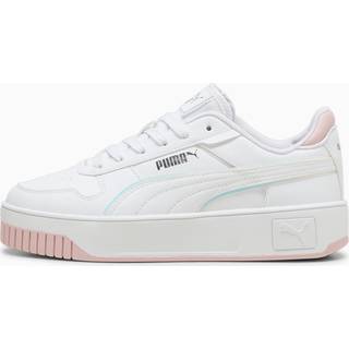 Women&#39;s Puma Carina Street Holo 2.0 Sneakers Youth, White, Size 35.5, Shoes - Mauve Mist - 35.5