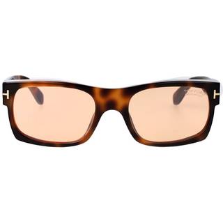 TOM FORD Mand FT1181 JUAN 53E Solbriller Acetat Havana Brun Firkantet Fotokromatisk