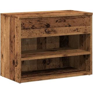 Skobænk 60X30X45 Cm Konstrueret Træ - Gammelt træ