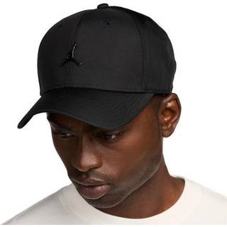 Struktureret Jordan Rise Jumpman-kasket i metal - sort - S/M