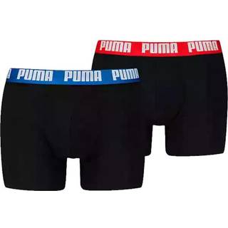 Puma 2-pak Men Everyday Basic Boxer - Black/Red - Medium * Kampagne *