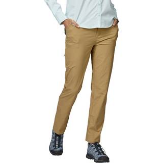 Patagonia Women's Quandary Pants Trekking bukser Damer størrelse 8 - Short farve beige/brun