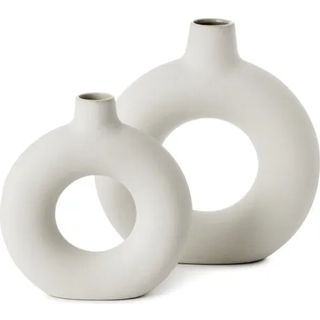 Olsen Home rund keramik vase 2 stk