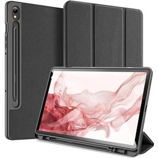 Samsung Galaxy Tab S9 Dux Ducis Domo Tri-Fold Smart Folio Cover - Sort