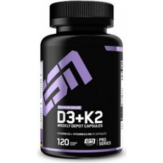 ESN Vitamin D3+K2 kapsler