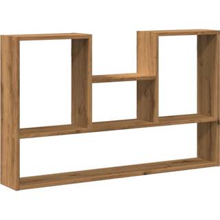 Væghylde 99X15X60 Cm Konstrueret Træ Etræsfinish - Egetræsfarvet