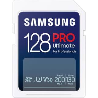 Samsung PRO Ultimate SD + Reader - 200MB/s - 128GB