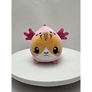 Joyin udstoppet dyre kawaii axolotl cat plush legetøj 11 """" blød axolotl plushie med katte ansigt plys pude til børn og voksne jul overraskende f
