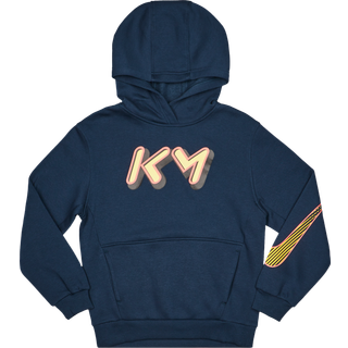 Kylian Mbappé Club Fleece-hættetrøje til større børn - blå - blå