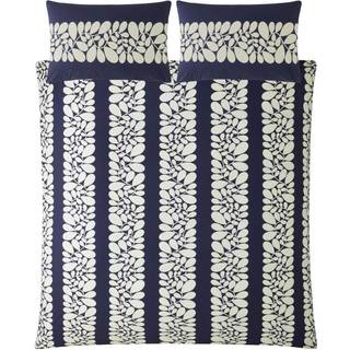 Orla Kiely Orla Kiely 100% Bomuld Sycamore Stribet Dynebetræk Og Pudebetræk Sæt