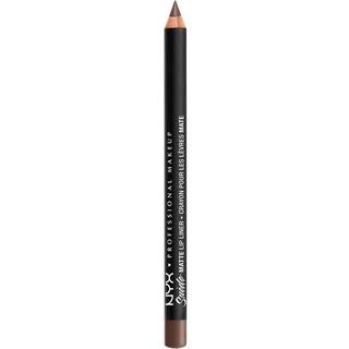NYX Professional Makeup Suede Matte Lip Liner Mat læbeliner Skygge 21 Brooklyn Thorn 1 g - 1 g