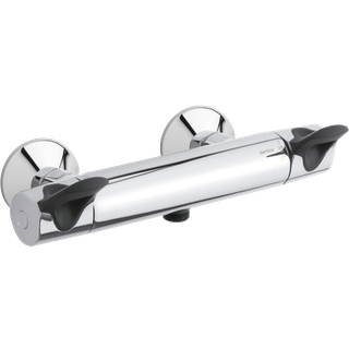 Damixa Thermixa 300 brusearmatur med care-greb, krom/sort
