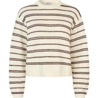 Modström LineusMD stripe o-neck - Soft White Cedar Stripe - XS - Strik