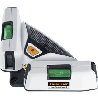 Laserliner Super Square-Laser 4 gulvlaser, 90°, rød