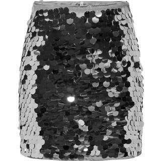 ONLY dame nederdel ONLNANCY - Silver - XS