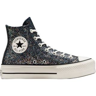 Sneakers Converse Chuck Taylor All Star Lift Platform Glitter Into The Void/ Egret/ Black EUR 37 - Black - 37
