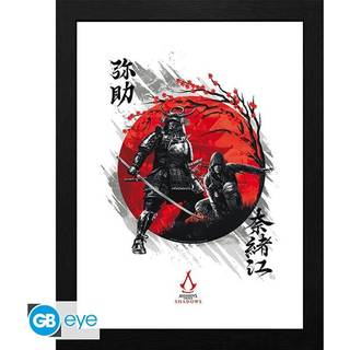 ABYstyle - ASSASSIN'S CREED Framed print Shadows Yasuke & Naoe - Billede