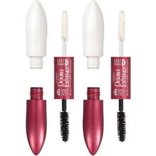 L’Oréal Paris Double Extend Tubing Mascara - 2-trins længdeforlængelse, randerfri, op til 80% længere øjenvipper