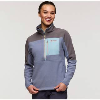 Cotopaxi Women's Abrazo Half-Zip Fleece Jacket Fleecesweatere Damer størrelse L farve grå/lilla