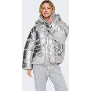 Only - Sølv - Onlpearl Puffer Jacket Cc Otw - Large