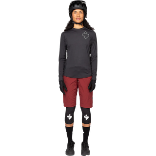 Sweet Protection Women's Hunter L/S Jersey Cykeljersey Damer størrelse M farve sort