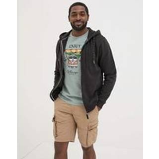 Fat Face FatFace Brooke Black Zip Through Hoodie