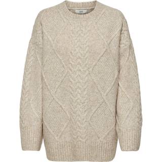 JDY - - Jdysilja L/S Long Cable Pullov. Knt - Medium