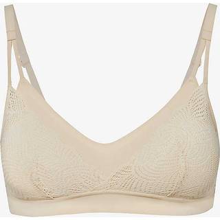 CHANTELLE LAB - Foret bøjlefri-BH med smalle stropper - Softstretch - Beige