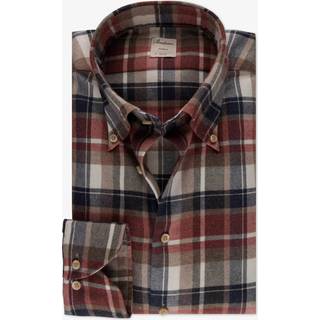 Stenströms Herren Hemd rot kariert