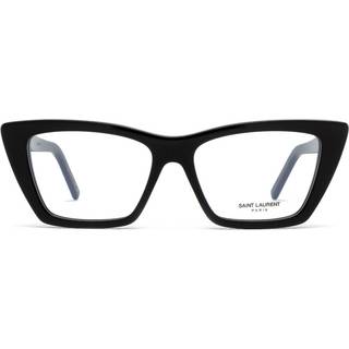 SAINT LAURENT Kvinde SL 276 MICA OPT 003 Optiske stel Acetat Sort Transparent Cat Eye Antiblænding