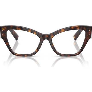 Dolce & Gabbana DG3404 502 52 Briller Kvinder Tortoiseshell - Dark Tortoise - 52mm