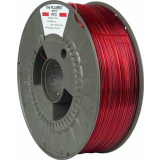 The Filament - PETG - Transparent Red - 1.75mm - 1kg