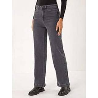 Roman Roman Cotton Blend Brede bukseben Stræk Jeans