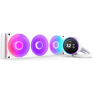NZXT Kraken Elite RGB V2 360 (2024) - Hvid med RGB - CPU Vandkøling - Max 30 dBA