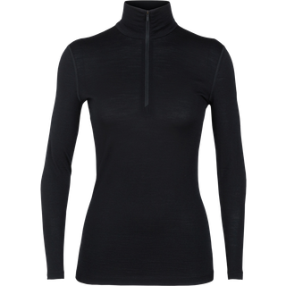200 Oasis L/S Half Zip W Black (XL)