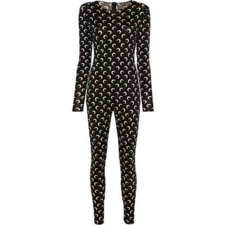 Long Jersey Moon Black Onesie - M